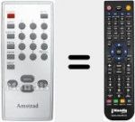 T&eacute;l&eacute;commande pour remplacer REMCON1312