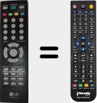 Télécommande pour remplacer MKJ33981404