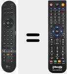 Télécommande pour remplacer 6710T00003L