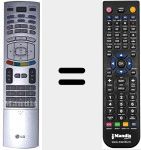 T&eacute;l&eacute;commande pour remplacer 6710V00151S