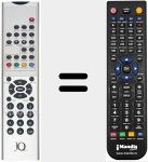 T&eacute;l&eacute;commande pour remplacer REMCON288