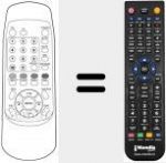 T&eacute;l&eacute;commande pour remplacer REMCON016