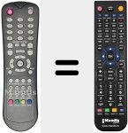 T&eacute;l&eacute;commande pour remplacer REMCON1283