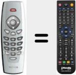 T&eacute;l&eacute;commande pour remplacer REMCON934