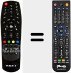 T&eacute;l&eacute;commande pour remplacer LN4000