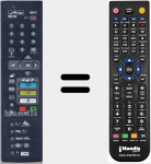 T&eacute;l&eacute;commande pour remplacer RD11