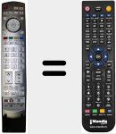 Télécommande pour remplacer N2QAKB000059