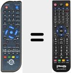 T&eacute;l&eacute;commande pour remplacer REMCON733