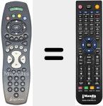 T&eacute;l&eacute;commande pour remplacer REMCON715