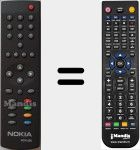 Télécommande pour remplacer RCN200