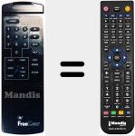 T&eacute;l&eacute;commande pour remplacer REMCON276