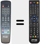 Télécommande pour remplacer REMCON1055