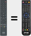 T&eacute;l&eacute;commande pour remplacer RC 2851