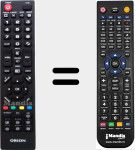 T&eacute;l&eacute;commande pour remplacer ORI001