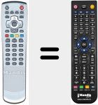 T&eacute;l&eacute;commande pour remplacer REMCON873