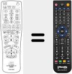 T&eacute;l&eacute;commande pour remplacer PQ21953S