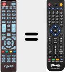 Télécommande pour remplacer LE32T1239E