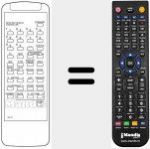 Télécommande pour remplacer RC37