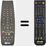 T&eacute;l&eacute;commande pour remplacer RC39870B03-00