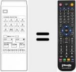 T&eacute;l&eacute;commande pour remplacer RC51