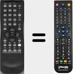 T&eacute;l&eacute;commande pour remplacer RC112370200