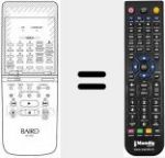 T&eacute;l&eacute;commande pour remplacer RC143N