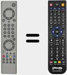 T&eacute;l&eacute;commande pour remplacer RC 1546 (08001461)