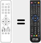 T&eacute;l&eacute;commande pour remplacer RC211