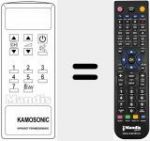 T&eacute;l&eacute;commande pour remplacer RC51