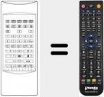 T&eacute;l&eacute;commande pour remplacer RC510