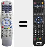 T&eacute;l&eacute;commande pour remplacer RC 5R