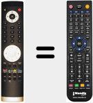 T&eacute;l&eacute;commande pour remplacer RC1050