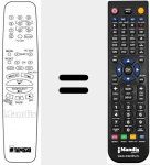 T&eacute;l&eacute;commande pour remplacer RC302S