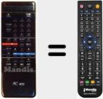 T&eacute;l&eacute;commande pour remplacer RC40S