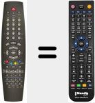 T&eacute;l&eacute;commande pour remplacer RC5011