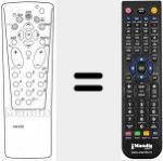 Télécommande pour remplacer RCT 314 (21053130)