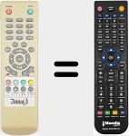 T&eacute;l&eacute;commande pour remplacer REMCON1295