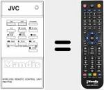 T&eacute;l&eacute;commande pour remplacer RM-P76E