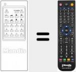 T&eacute;l&eacute;commande pour remplacer REMCON330
