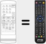 T&eacute;l&eacute;commande pour remplacer REMCON1314