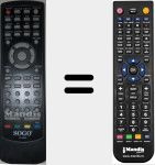 T&eacute;l&eacute;commande pour remplacer SS9885