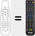 T&eacute;l&eacute;commande pour remplacer REMCON396