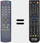 T&eacute;l&eacute;commande pour remplacer REMCON1127