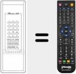 T&eacute;l&eacute;commande pour remplacer REMCON1242