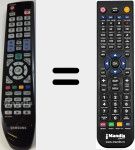 Télécommande pour remplacer BN59-00854A