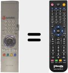 Télécommande pour remplacer AA5900130A