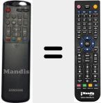 Télécommande pour remplacer AA5910020M