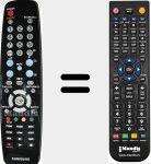 T&eacute;l&eacute;commande pour remplacer TM96B (BN5900686A)