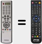 Télécommande pour remplacer BN5900378A