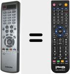Télécommande pour remplacer BN5900378C